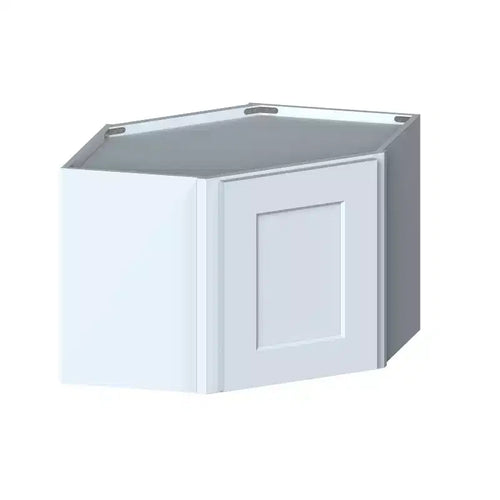 Meuble bas de cuisine Shaker 24" (L) - Bois massif, fermeture douce, à assembler, Gris tourterelle, Faible teneur en COV