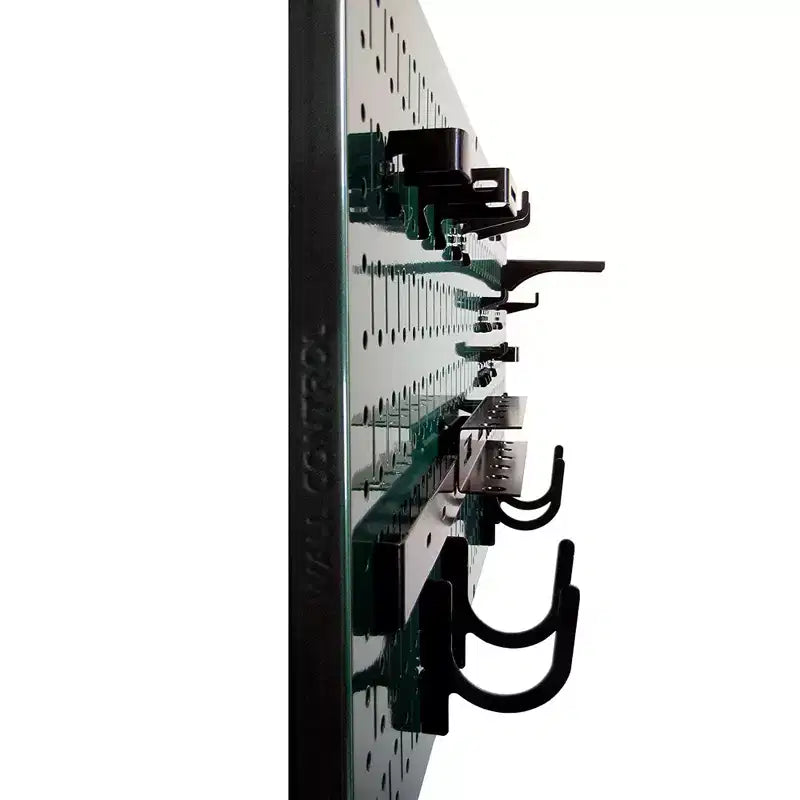 Organisateur d'outils mural perforé en métal 81x41 cm avec accessoires de montage – Violet, lot de 3
