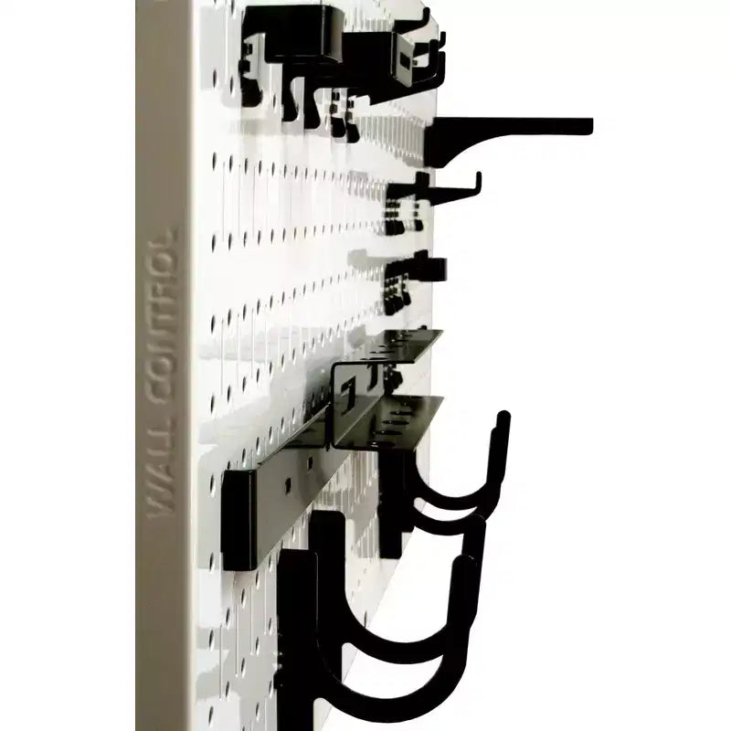 Organisateur d'outils mural perforé en métal 81x41 cm avec accessoires de montage – Violet, lot de 3