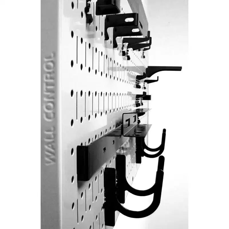 Organisateur d'outils mural perforé en métal 81x41 cm avec accessoires de montage – Violet, lot de 3