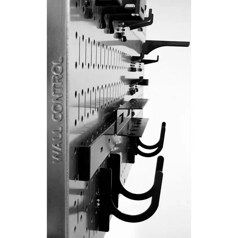 Organisateur d'outils mural perforé en métal 81x41 cm avec accessoires de montage – Violet, lot de 3