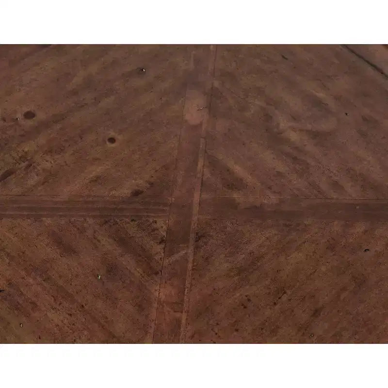 Table d'appoint carrée 21" en bois de pin avec tiroir et étagère - Finition cerisier