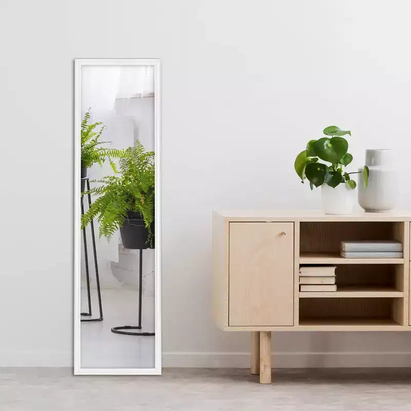 Miroir de porte encadré 13,5 x 49,5 - Room Essentials
